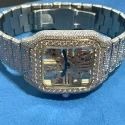 Trending VVS Lab Grown Diamond Studded Iced Out Diamond Watch for Men Best Fashion Jewelry Gift