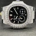 Trending VVS Lab Grown Diamond Studded Iced Out Diamond Watch for Men Best Fashion Jewelry Gift