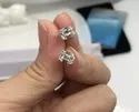1CT Emerald Studs