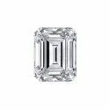 Colorless Emerald Moissanite Stone