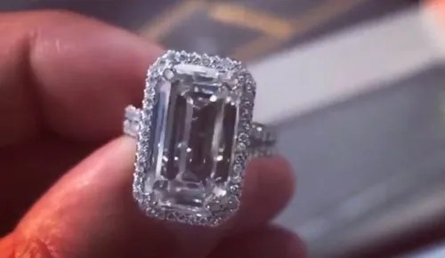 DEF High quality White Moissanite Diamond Ring