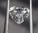 DEF VVS Heart Moissanite Diamond
