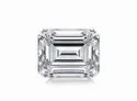 White Emerald Cut Loose Moissanite Stone