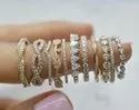 Fancy Cut Moissanite Bands