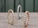 Fancy Cut Moissanite Bands