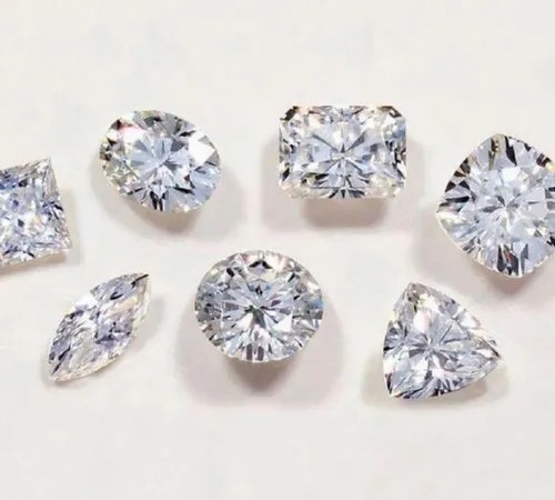 Moissanite Hand Ring