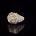 Iced Out Pass Diamond Tester Jewelry Men 925 Sterling Silver Vvs Moissanite Hip Hop Diamond Ring