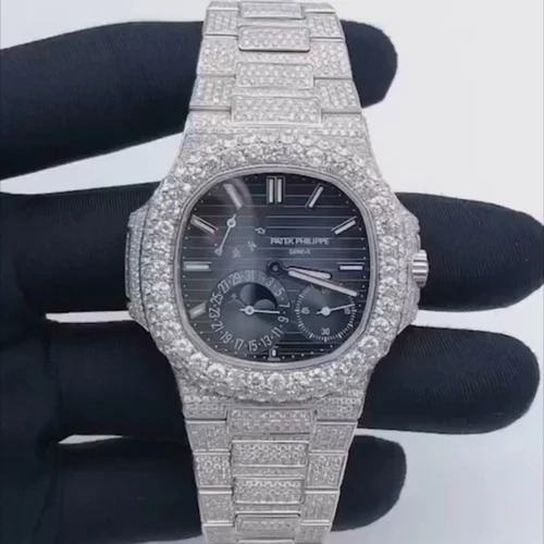 Best Quality VVS Moissanite Diamond Watch Fashion Jewelry Iced Out Diamond Watch