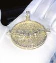 Iced Out Diamond Charm Diamond pendant Hip Hop jewelry
