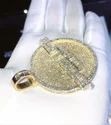 Iced Out Diamond Charm Diamond pendant Hip Hop jewelry