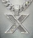 Iced Out Charm Hip hop jewelry