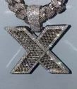 Iced Out Charm Hip hop jewelry