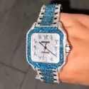 Best Quality VVS Moissanite Diamond Watch Fashion Jewelry Iced Out Diamond Watch