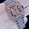 Best Quality Fully Customized Iced Out Diamond Moissanite Watch for Men Hip Hop Diamond