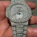 Best Quality Fully Customized Iced Out Diamond Moissanite Watch for Men Hip Hop Diamond Jewelry