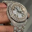 Good Quality Custom Watch for Men Iced out Moissanite Watch Diamond Studded Hip Hop Diamond Jewelry