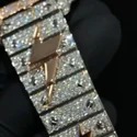 Top Quality Moissanite Diamond Watch on Factory Price DEF Moissanite Diamond Iced Out Watch