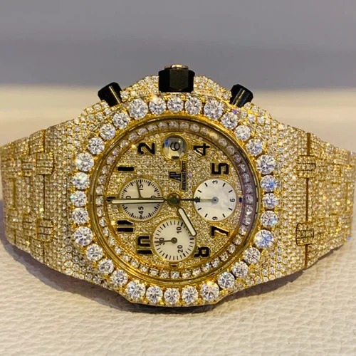Iced Out Diamond Watch