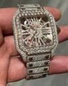 Good Quality Custom Watch for Men Iced out Moissanite Watch Diamond Studded Hip Hop Diamond Jewelry