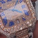 Good Quality Iced Out Moissanite Watch for Men VVS Diamonds Best Fashion Jewelry Gift