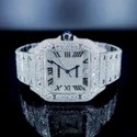 Good Quality Iced Out Moissanite Watch for Men VVS Diamonds Best Fashion Jewelry Gift