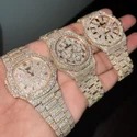 Good Quality Iced Out Moissanite Watch for Men VVS Diamonds Best Fashion Jewelry Gift