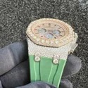 High Quality DEF Moissanite Diamond Watch Colorless Diamond Hip Hop Style Diamond Watch