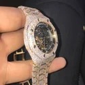 Best Quality Fully Customized Iced Out Diamond Moissanite Watch for Men Hip Hop Diamond Jewelry