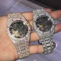 Best Quality Fully Customized Iced Out Diamond Moissanite Watch for Men Hip Hop Diamond Jewelry