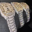 High Quality Fully Customized Iced Out Diamond Moissanite Watch for Men Hip Hop Diamond Jewelry