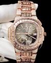 High Quality Fully Customized Iced Out Diamond Moissanite Watch for Men Hip Hop Diamond Jewelry