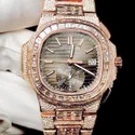 High Quality Fully Customized Iced Out Diamond Moissanite Watch for Men Hip Hop Diamond Jewelry