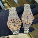 Top Quality Diamond Moissanite Watch on Factory Price DEF Moissanite Diamond Iced Out Watch
