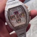 High Quality Iced Out Moissanite Watch for Men VVS Diamonds Best Fashion Jewelry Gift