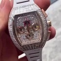 High Quality Iced Out Moissanite Watch for Men VVS Diamonds Best Fashion Jewelry Gift