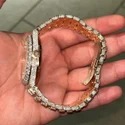 Hip Hop Customized Iced out Diamond Watch for Men VVS Moissanite Diamond Watch