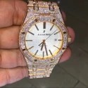 Good Quality Iced out Moissanite Watch colorless Diamond watch for men Best Quality Wholesale Price