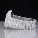 Top Quality Diamond Moissanite Watch on Factory Price DEF Moissanite Diamond Iced Out Watch