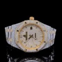 Good Quality Hip Hop Customized Iced out Moissanite Diamond Watch for Men VVS Diamond Watch Gift