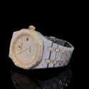 Good Quality Hip Hop Customized Iced out Moissanite Diamond Watch for Men VVS Diamond Watch Gift