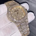 Best Quality Fully Customized Iced Out Diamond Moissanite Watch for Men Hip Hop Diamond
