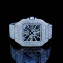 Top Quality Diamond Moissanite Watch on Factory Price DEF Moissanite Diamond Iced Out Watch