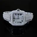 Top Quality Diamond Moissanite Watch on Factory Price DEF Moissanite Diamond Iced Out Watch