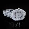 Top Quality Diamond Moissanite Watch on Factory Price DEF Moissanite Diamond Iced Out Watch