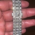 Top Quality Diamond Moissanite Watch on Factory Price DEF Moissanite Diamond Iced Out Watch