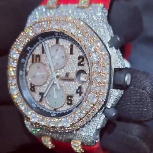 Best Quality VVS Moissanite Diamond Watch Fashion Jewelry Iced Out Diamond Watch