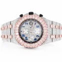 Hip Hop Customized Iced out Diamond Watch for Men VVS Moissanite Diamond Watch