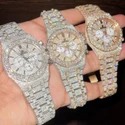 Hip Hop Customized Iced out Moissanite Diamond Watch for Men VVS Diamond Watch Gift