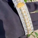 High Quality DEF Moissanite Diamond Watch Colorless Diamond Hip Hop Style Diamond Watch