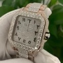 Top Quality Diamond Moissanite Watch on Factory Price DEF Moissanite Diamond Iced Out Watch